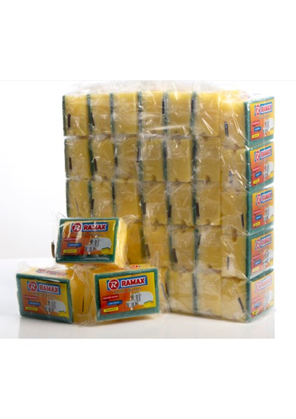 Tekli Jelatinli Oluklu Bulaşık Süngeri (35 Adet) fiyatları