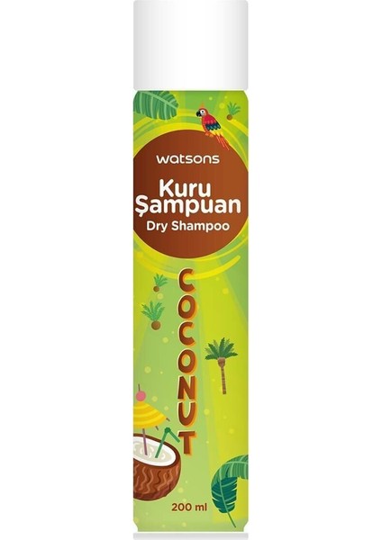 Coconut Kuru Şampuan 200 ml