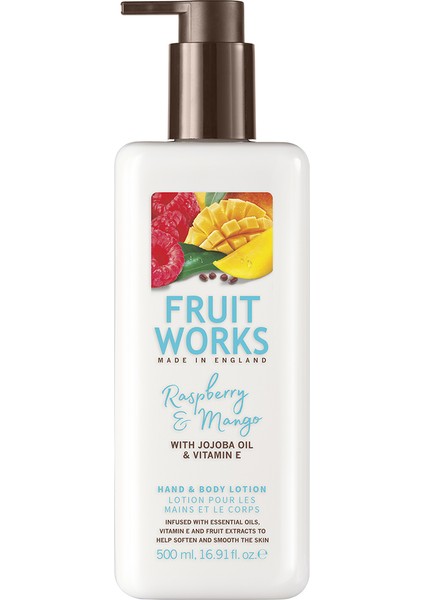 Rasberry & Mango El ve Vücut Losyonu 500 ml