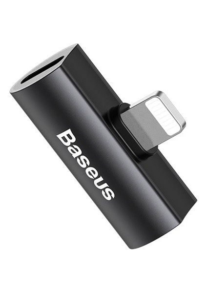 L46 iPhone Uyumlu Yuva Çoğaltıcı Siyah Lightning To Lightning