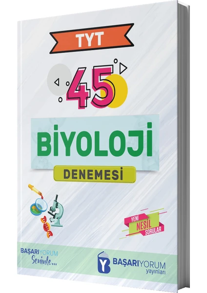 Başarıyorum Yayınevi 45 TYT Biyoloji Deneme