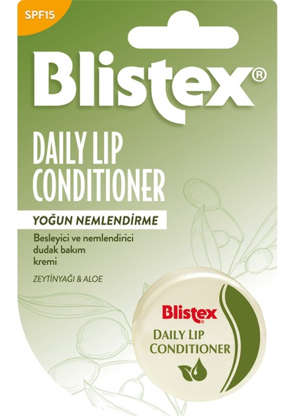 Daily Lip Conditioner Kuruyan Dudaklara Yoğun Nemlendirici Günlük Bakım Spf 15