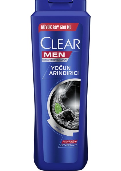 Men Erkek Şampuan Yoğun Arındırıcı Kömür Özlü Kepeğe Karşı Etkili 600 ML