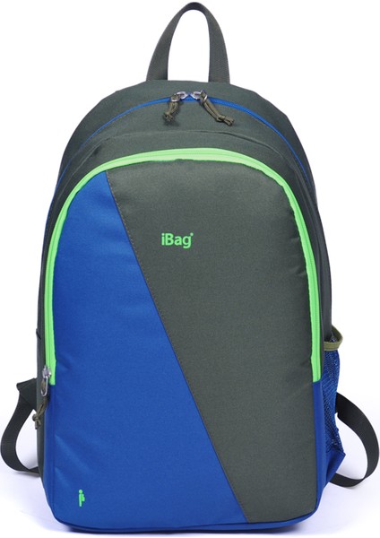 İbag İki Bölmeli Lacivert-Haki Yeşil Okul Sırt Çantası 14250 fiyatları
