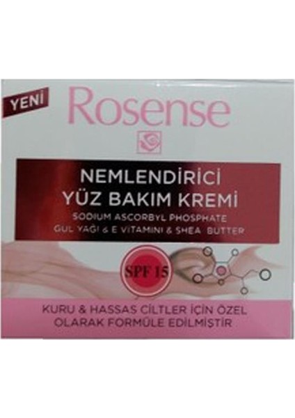 Nemlendirici Yüz Bakım Kremi 50 Ml.kuru ve Hassas Ciltler