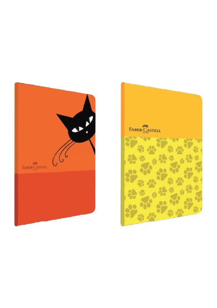 Look Pp Kapak Dikişli 60 Yaprak Defter Çizgili 2'li