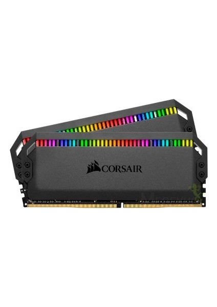 Dominator Platinium Black RGB 16GB(2X8GB) DDR4 4000MHz CL19 Ram CMT16GX4M2K4000C19