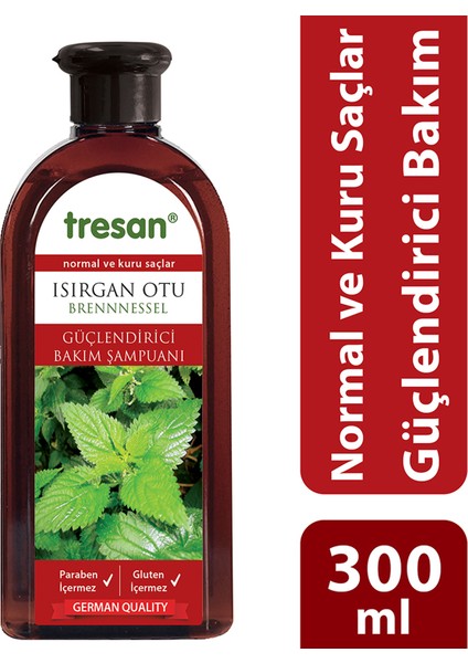 Isırgan Otu Bakım Şampuanı 300 Ml Normal Ve Kuru Saçlar