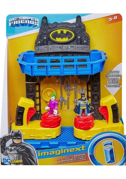 Dc Super Friends Ikili Kapışma Batcave Oyun Seti