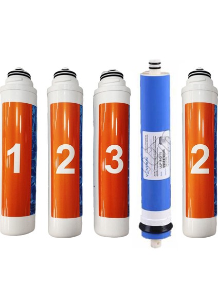 Waterlife Uyumlu TAKÇEVİR 5 li Su Arıtma Filtresi Vontron Membranlı