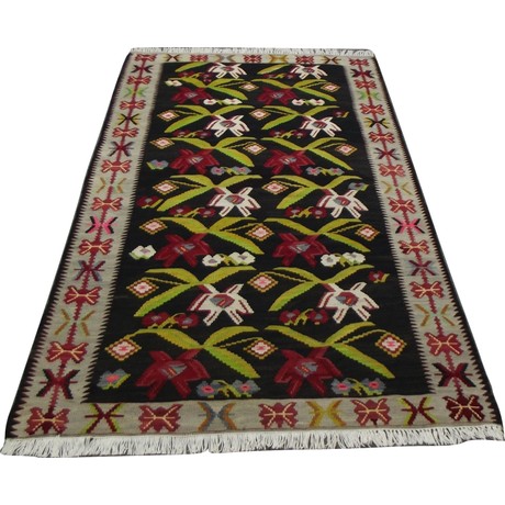 K0009535 Kirmizi Kirsehir Kilimi Kilim Halilar Patchwork Halilar Boyali Vintage Halilar Antika Kilimler Yolluk Kilimler Ozel Kilim Dokuma Hizmetleri