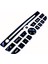 Renault Fluence Teyp Tuş Takımı (Pianoblack) 2009-2016 2