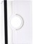 Samsung Tab S T700 T701 T702 T705 T707 Kılıf Uyku Modlu 360° Dönerli Standlı 8.4" Beyaz 1