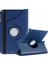 Samsung Tab T280 T285 T287 Kılıf Uyku Modlu 360° Dönerli Standlı 7" Lacivert 2
