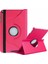 Samsung Tab4 T230 T232 T235 Kılıf Uyku Modlu 360° Dönerli Standlı 7" Pembe 2