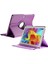 Samsung Note Pro 12.2" P900 P902 Tablet Kılıf 360 Dönerli Stand Mor 2