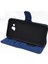 Apple iPhone XR Kılıf Cüzdan Kumaş Kredi Kartı Para Bölmeli Standlı Spor Cüzdan Mavi 3