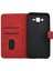 Xiaomi Redmi Note 8 Pro Kılıf Spor Cüzdan Kumaş Kredi Kartı Para Bölmeli Standlı Kırmızı 2