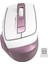 A4 Tech FG35 Kablosuz Optik Mouse - Pembe 1