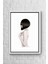 Balck Lady Body Çerçeveli Poster Tablo 23,5 x 33,5 cm 1