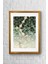 Yeşil Geometrik Desenler Çerçeveli Poster Tablo 23,5 x 33,5 cm 1