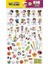 20 x 30cm Spor Eva Sticker 1