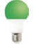 Ct-4277 9 W Renkli Led Ampul Yeşil 1