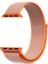 Apple Watch 1-2-3-4-5 Uyumlu 42 - 44 mm Spor Loop Kordon Turuncu 1