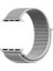 Apple Watch 1-2-3-4-5 Uyumlu 42 - 44 mm Spor Loop Kordon Gri 1