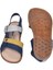 Kiko Şb 2517 26 Erkek Çocuk Sandalet Terlik Lacivert Sarı 4
