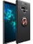 Samsung Note 9 N960 Kılıf Silikon Yüzüklü Standlı Metal Araç Tutuculu Ravel Tpu Siyah Rose Gold 1