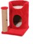 Kedi Tırmalama Platformu S4 Kırmızı 55 cm 1