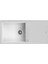 STONE 60 L-TG WHITE Ankastre Granit Eviye Beyaz 100 cm 115330012 1