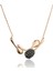 Onix Kolye Rose 1