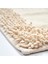 Salina Cotton Makarnalı Yıkanabilir 2'li Paspas Seti Klozet Takımı Cappuccino 3