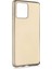 Samsung Galaxy S20 Plus Kılıf Mat Premium Silikon Kılıf - Gold 1