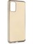 Samsung Galaxy S20 Ultra Kılıf Mat Premium Silikon Kılıf - Gold 1