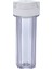 10" Şeffaf Housing 1/4" Bağlantı Tekli 1