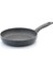 Tek Kulp Granit Tava 32 Cm-Gri 1