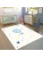 Uçan Balon 100 x 150 cm Bİ77 Çocuk Odası Halısı 1