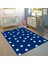 Yıldızlı 100 x 150 cm Bİ81 Çocuk Odası Halısı 1