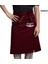 Nakışlı Belden Önlük Master Chef Barista Mutfak İş Önlüğü Garson Kuaför Tattoo Önlük Bordo 2