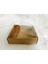 Kraft 8 x 8 x 3 cm Asetat Kapaklı Kutu 50'li 2