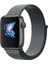 Apple Watch Seri 10 42mm, Seri 9/8/7/6/SE/5/4/3 Spor Loop Dokuma Kordon 41mm 40mm 38mm Uyumlu Fırtına Gri 1