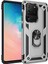 Samsung Galaxy S20 Kılıf Shockproof Standlı Yüzük Tutuculu Vega Case Gri 1
