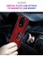 Samsung Galaxy S20 Plus Kılıf Shockproof Standlı Yüzük Tutuculu Vega Case Mavi 4