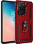 Samsung Galaxy S20 Ultra Kılıf Shockproof Standlı Yüzük Tutuculu Vega Case Kırmızı 1