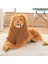 Bez Bebek Suni Aslan Karikatür Aslan Peluş Oyuncağı 2