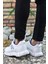 Beyaz Mavi Erkek Sneaker 0012344 5