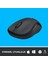 LOGITECH M220 SLIENT CHARCOAL NANO MOUSE 910-004878 4